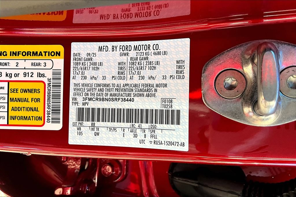 New 2025 Ford Bronco Sport Big Bend AWD/4WD image 14