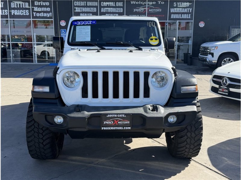 Used 2019 Jeep Wrangler Unlimited Sport S AWD/4WD image 2