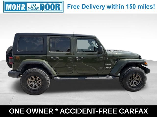 Used 2022 Jeep Wrangler Unlimited Sahara w/ LED Lighting Group AWD/4WD image 7