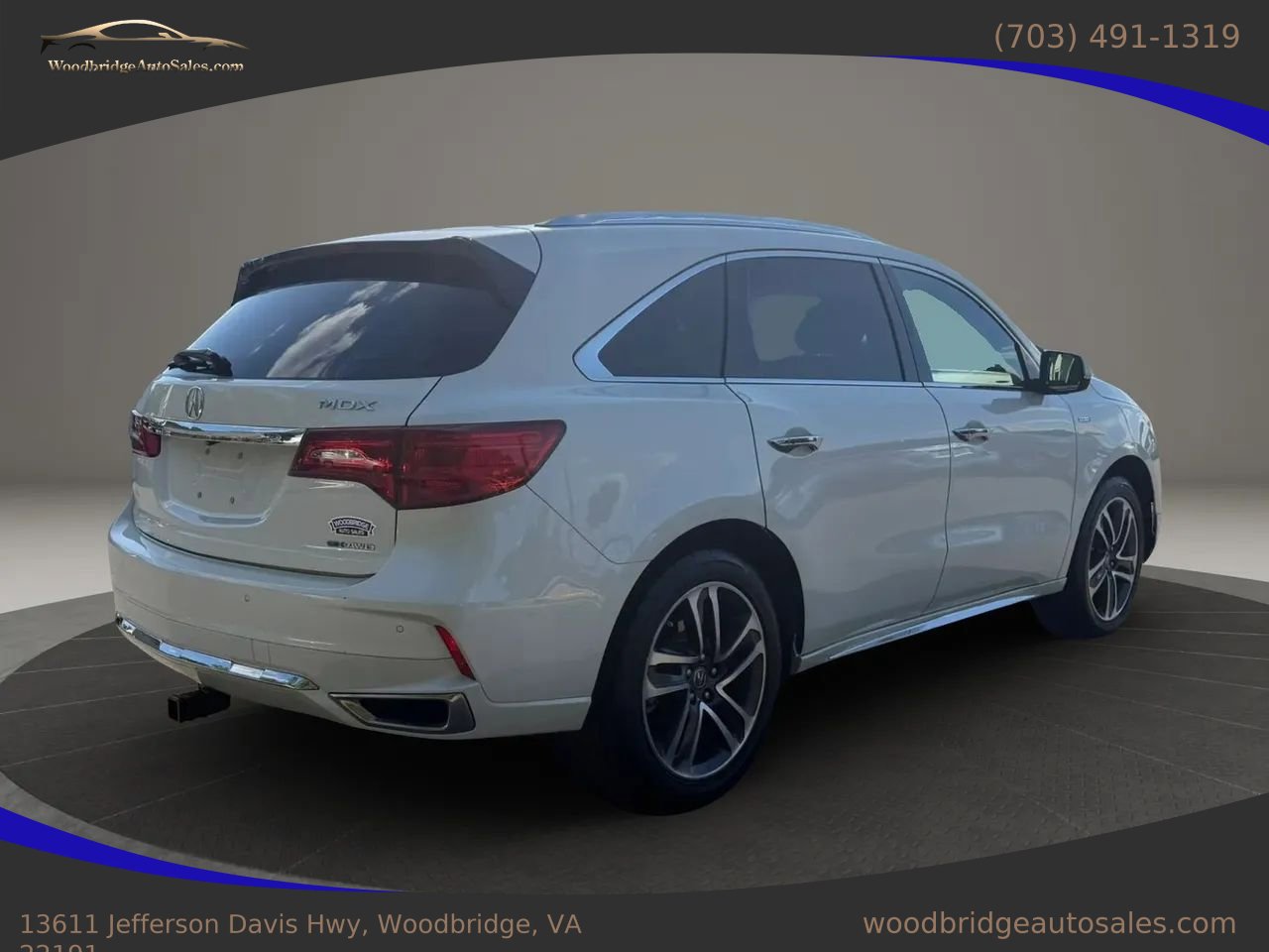 Used 2017 Acura MDX Sport Hybrid w/ Advance Pkg AWD/4WD image 4