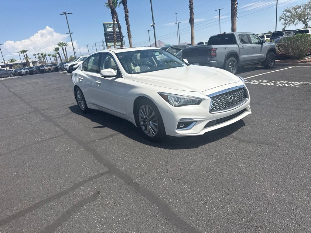 Used 2024 INFINITI Q50 Luxe RWD image 5