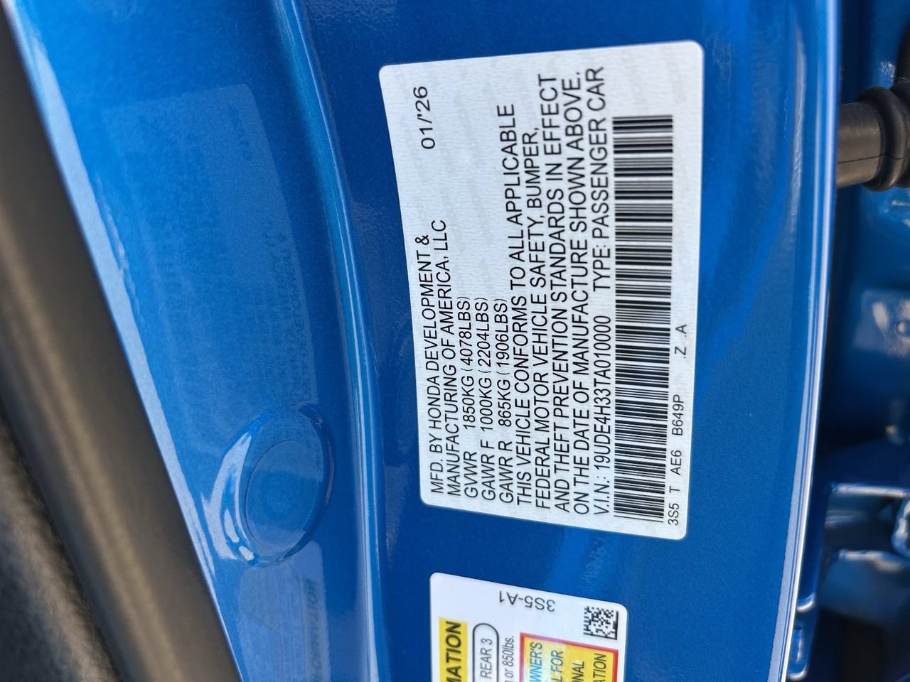 Certified 2026 Acura Integra A-Spec FWD image 36