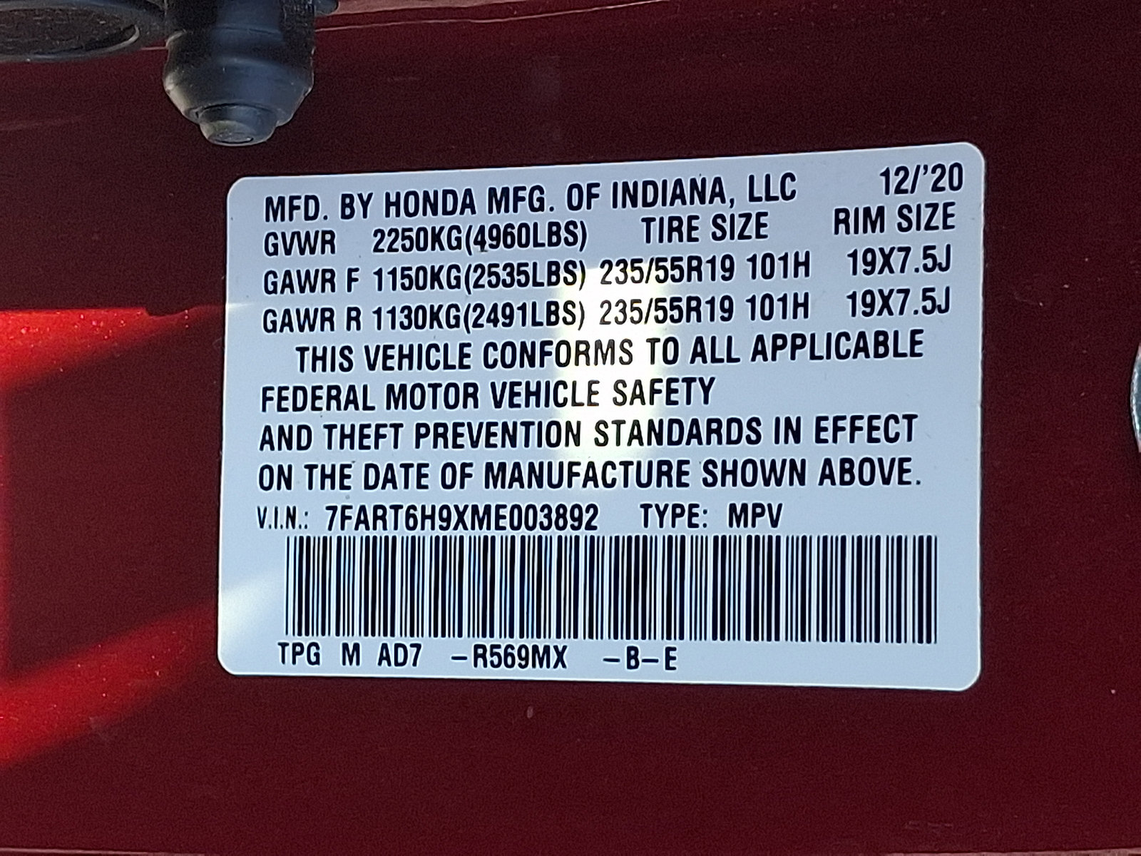 Used 2021 Honda CR-V Touring image 30