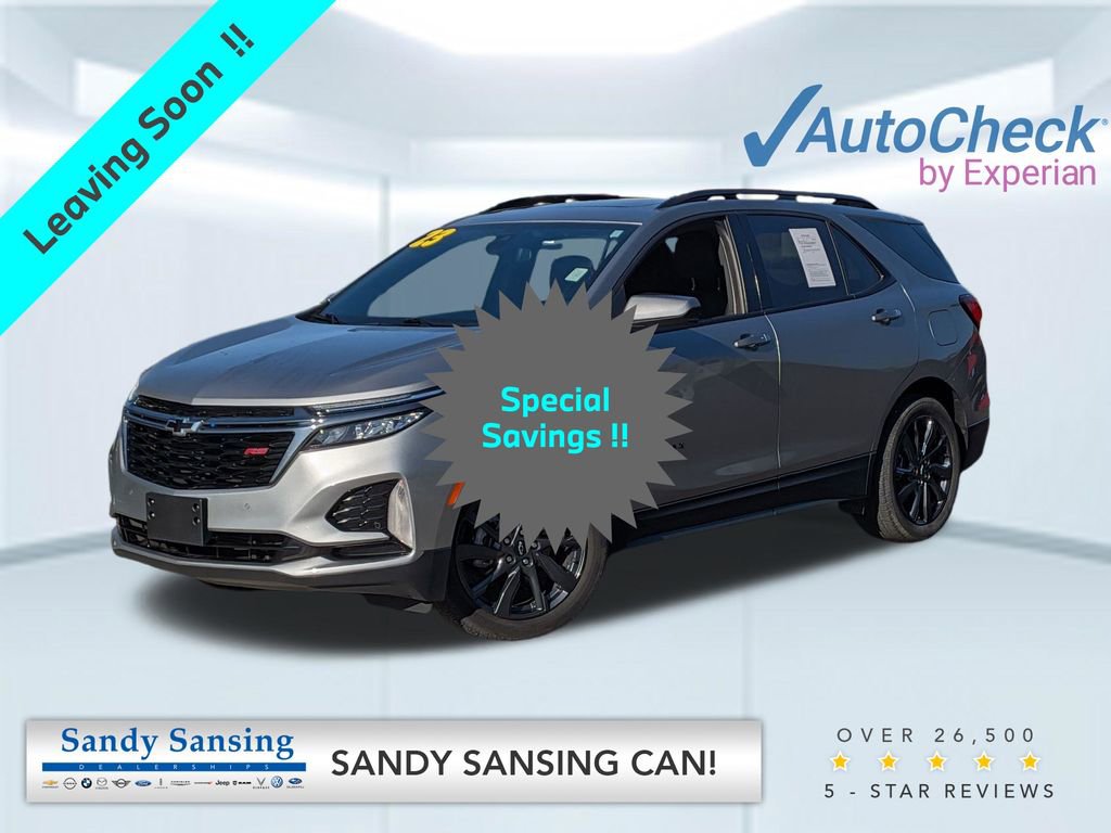 Used 2023 Chevrolet Equinox RS w/ LPO, Floor Liner Package AWD/4WD image 1
