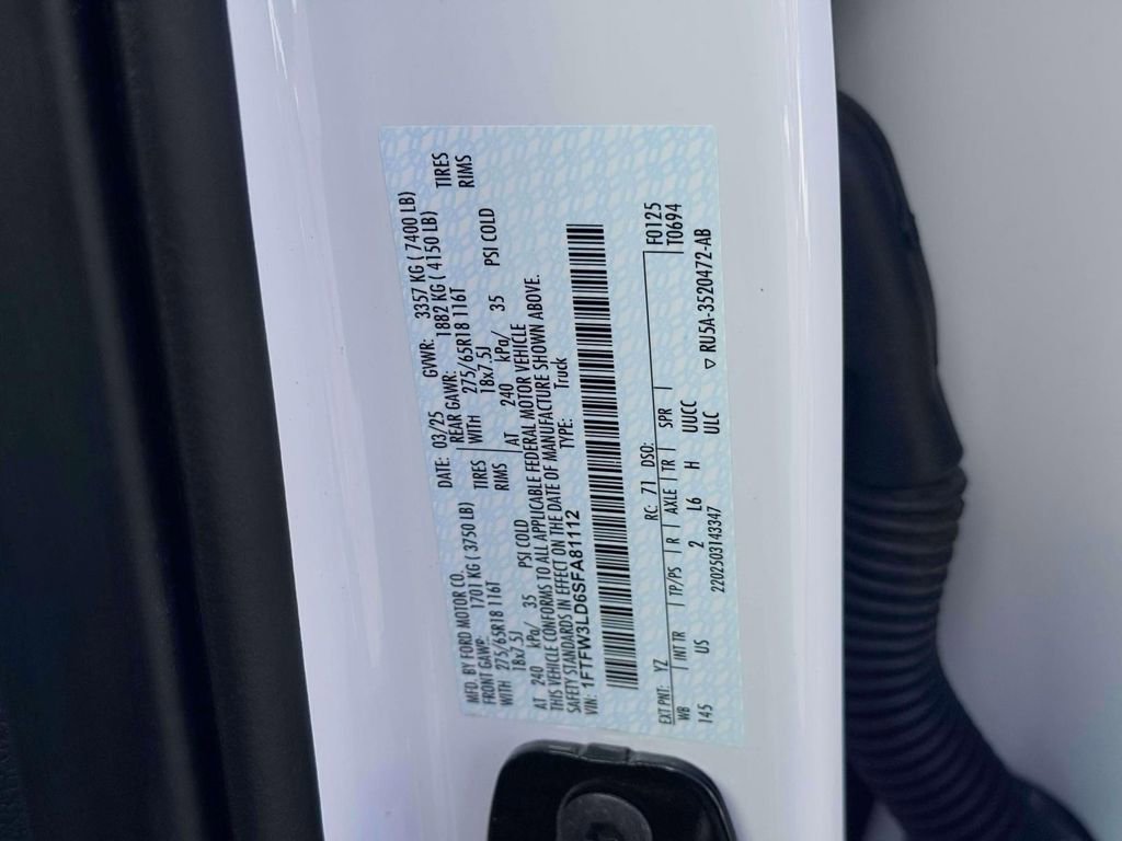 Used 2025 Ford F150 XLT w/ Equipment Group 301A Standard image 16