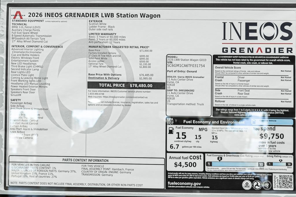 New 2026 INEOS Grenadier AWD/4WD image 20