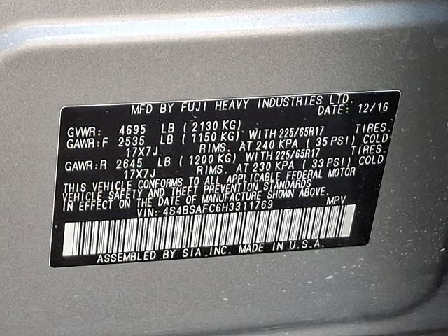 Used 2017 Subaru Outback 2.5i Premium image 30