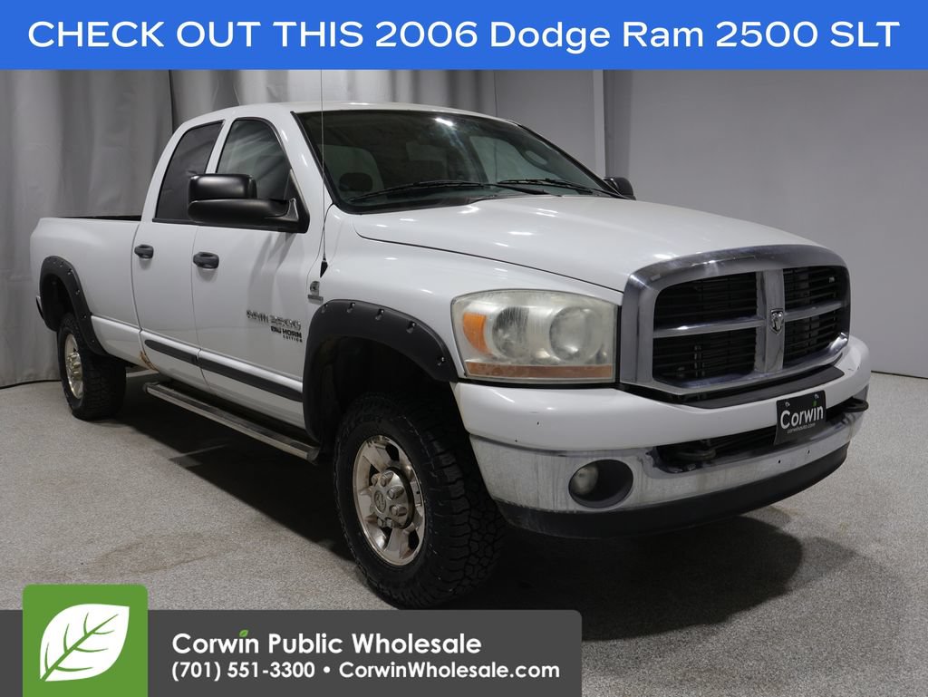 Used 2006 Dodge Ram 2500 Truck SLT w/ Quad Cab Big Horn Value Group AWD/4WD image 1