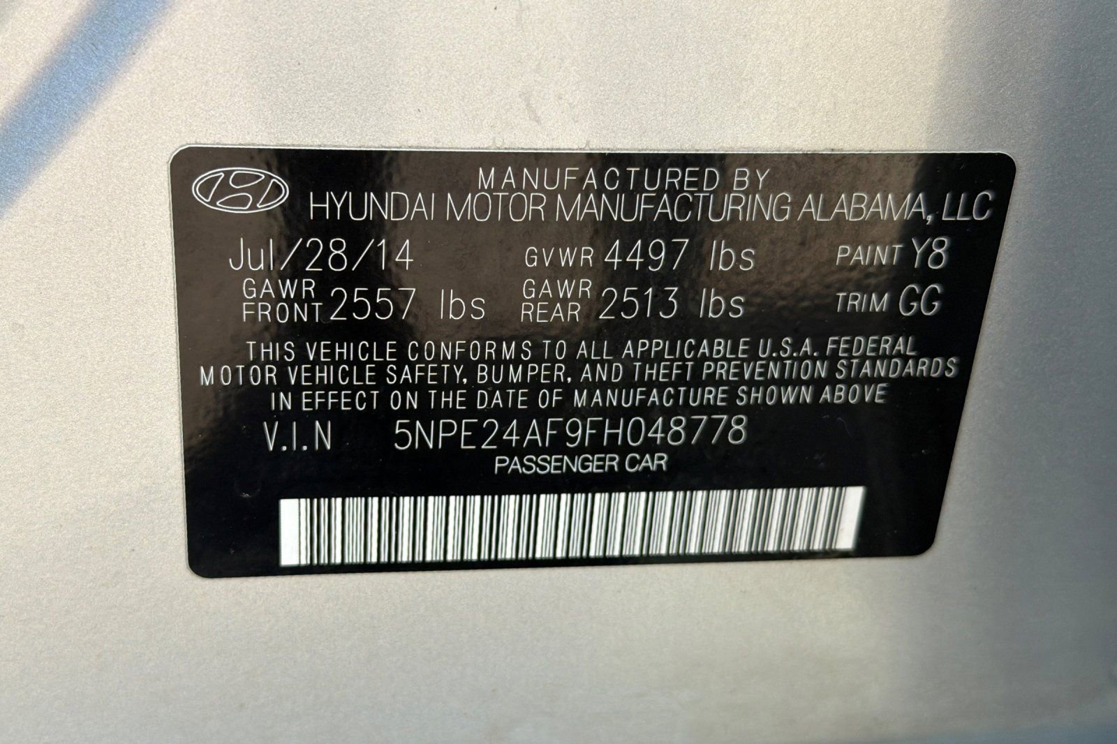 Used 2015 Hyundai Sonata SE image 26