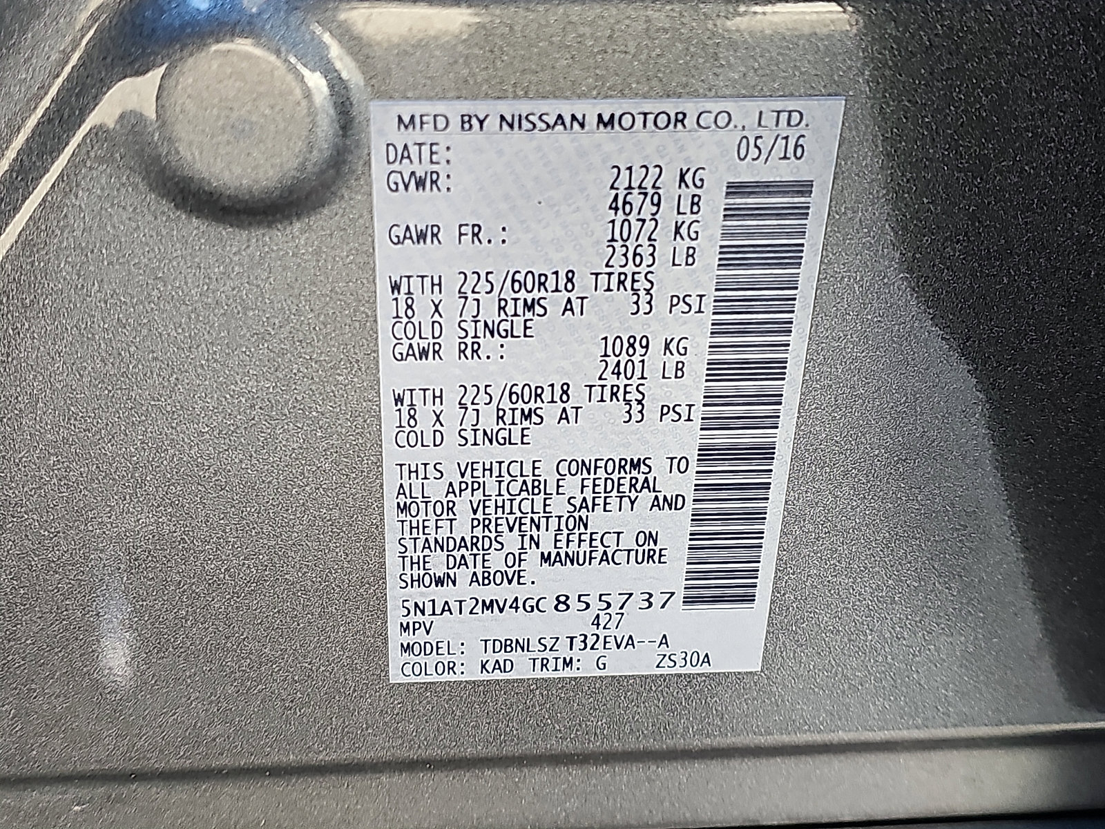 Used 2016 Nissan Rogue SL w/ SL Premium Package image 28