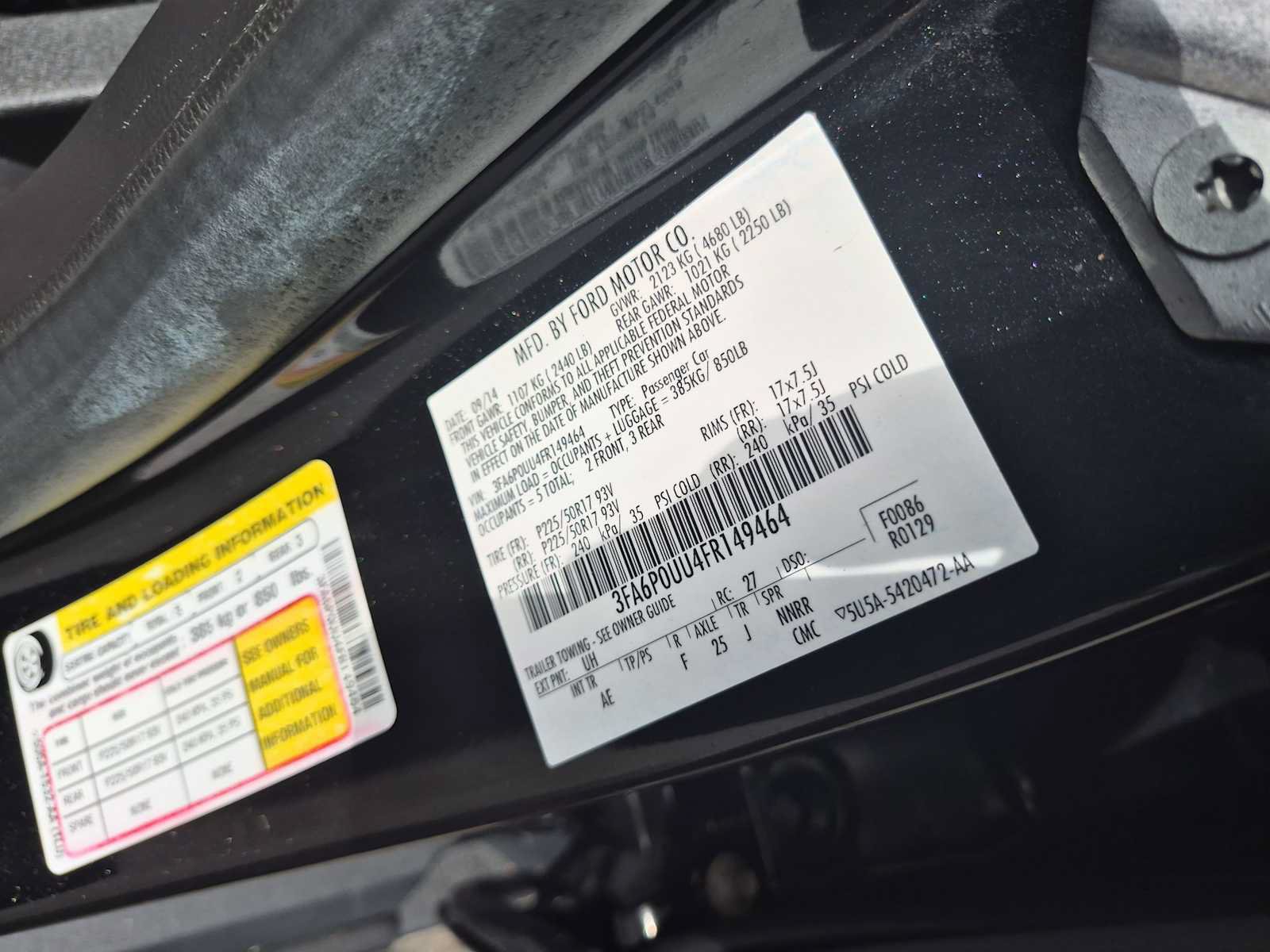 Used 2015 Ford Fusion S FWD image 29