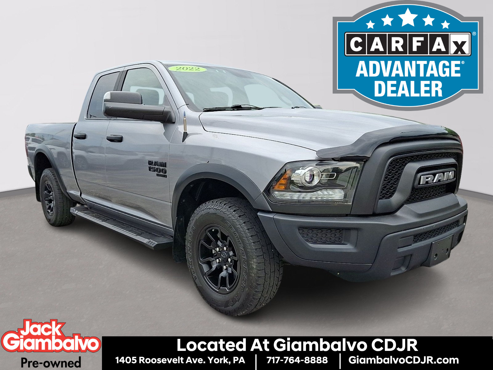 Certified 2022 RAM 1500 Warlock w/ Electronics Group