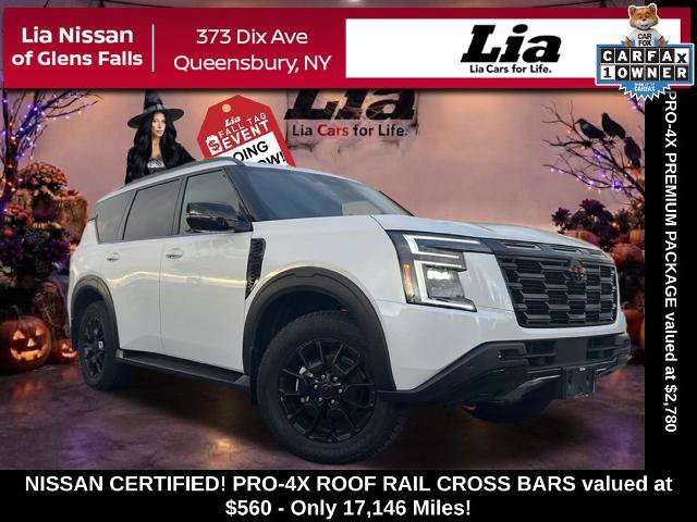 Certified 2025 Nissan Armada PRO-4X w/ Pro-4X Premium Package
