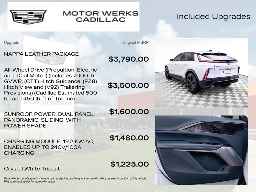 Certified 2025 Cadillac Lyriq Sport w/ Nappa Leather Package image 9