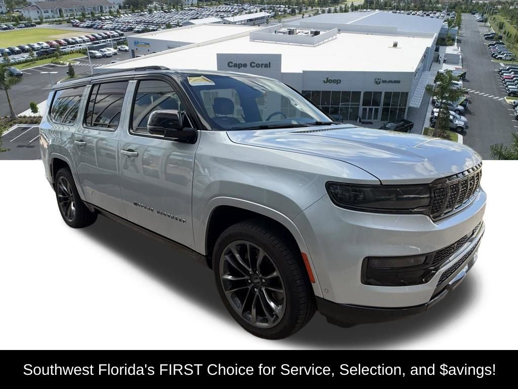 Used 2024 Jeep Grand Wagoneer L Series II w/ Quick Order Packagew 28T AWD/4WD video 2