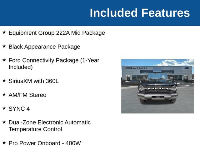 New 2026 Ford Bronco Big Bend AWD/4WD image 4