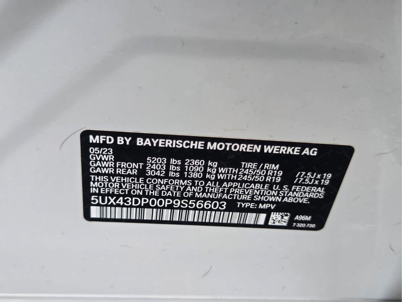 Used 2023 BMW X3 sDrive30i w/ M Sport Package RWD image 23