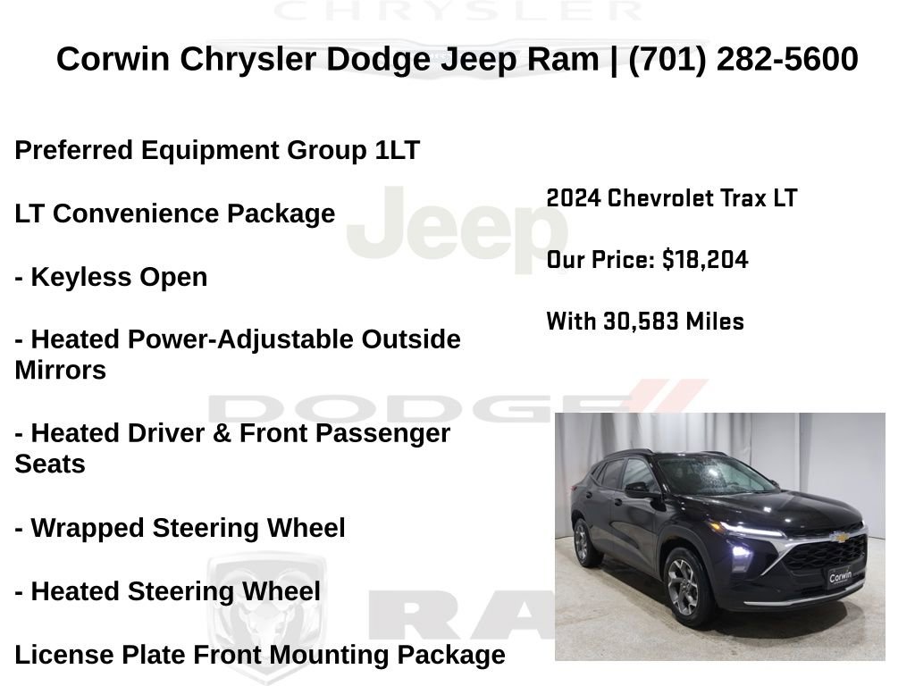 Used 2024 Chevrolet Trax LT w/ Driver Confidence Package FWD image 6