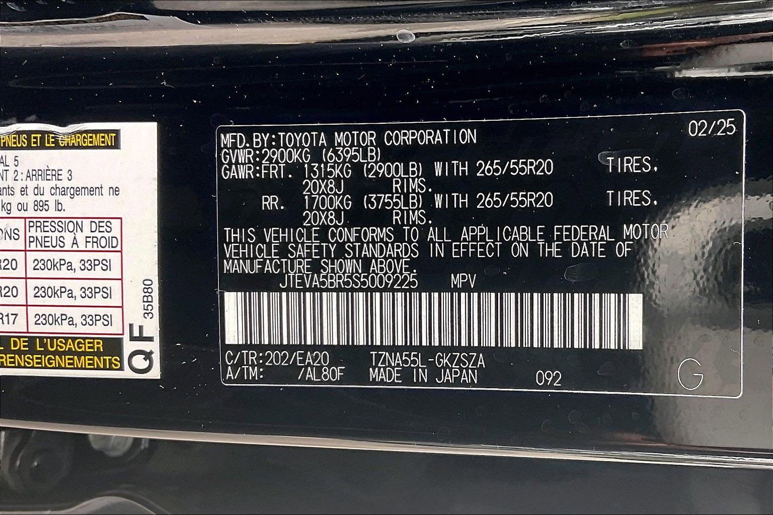 Used 2025 Toyota 4Runner TRD Sport Premium w/ Tow Technology Package AWD/4WD image 37
