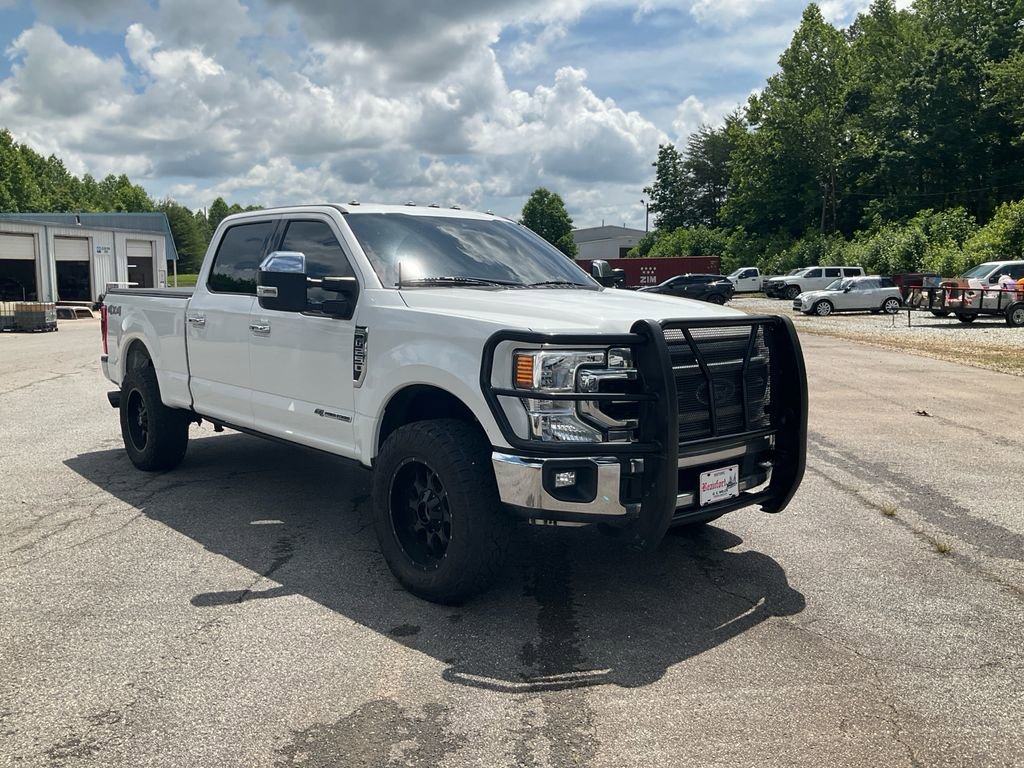 Used 2021 Ford F250 Lariat w/ Lariat Ultimate Package AWD/4WD image 3