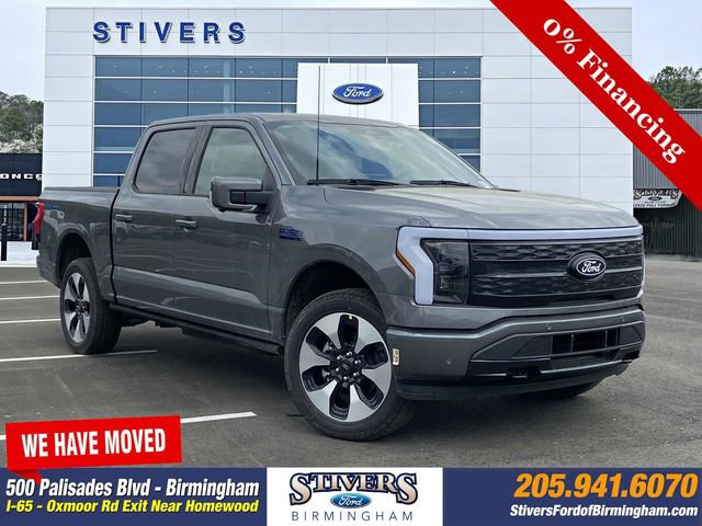 New 2025 Ford F150 Lightning Platinum