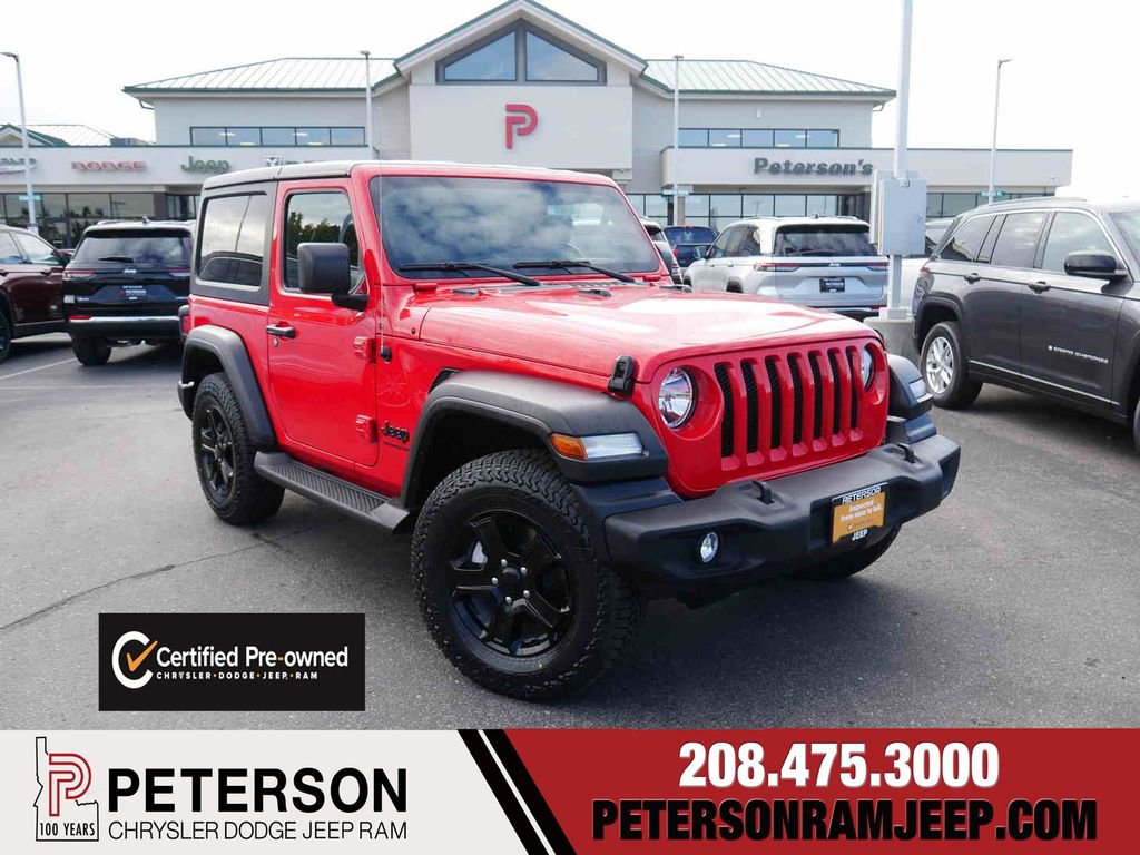 Certified 2022 Jeep Wrangler Sport S