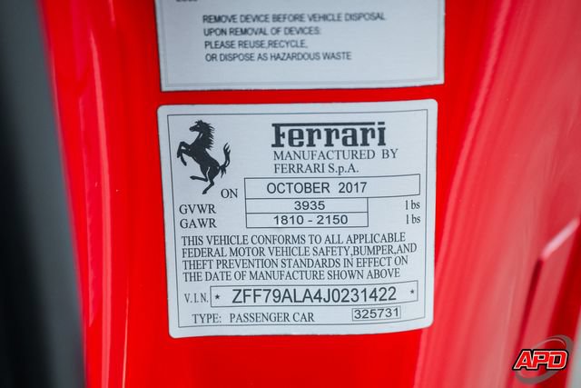 Used 2018 Ferrari 488 GTB RWD image 93