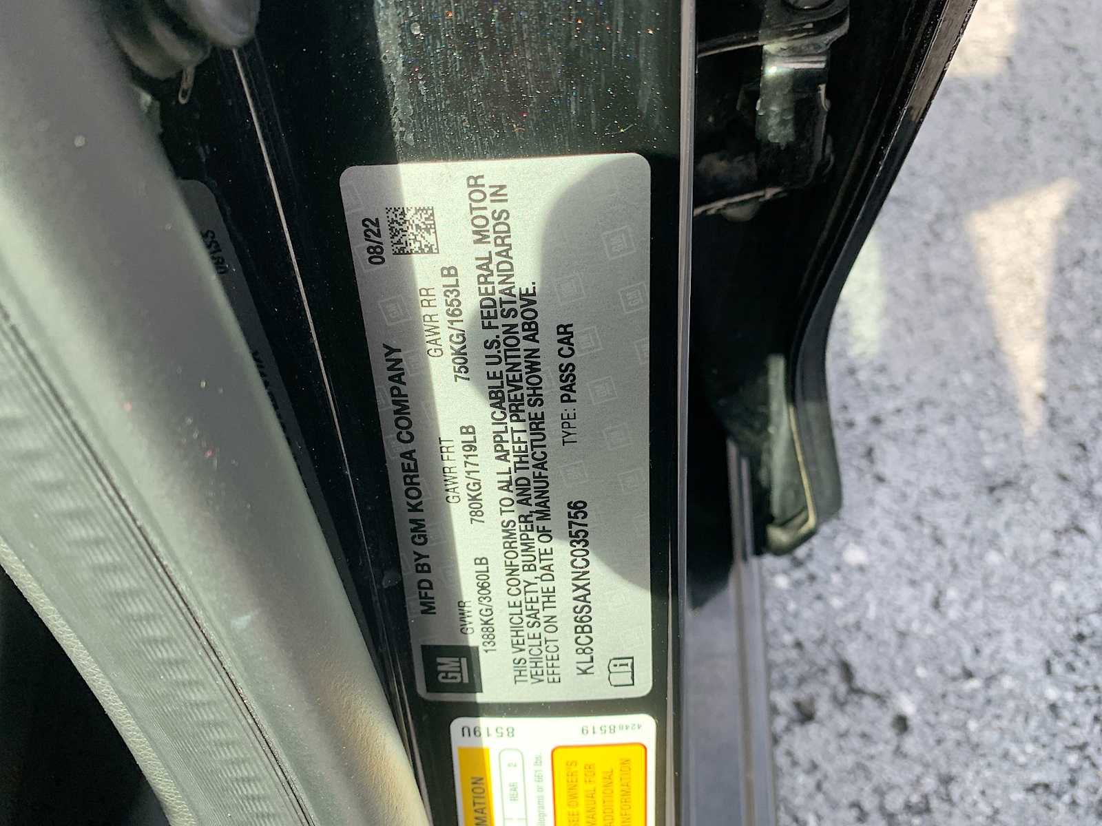 Certified 2022 Chevrolet Spark LS image 30