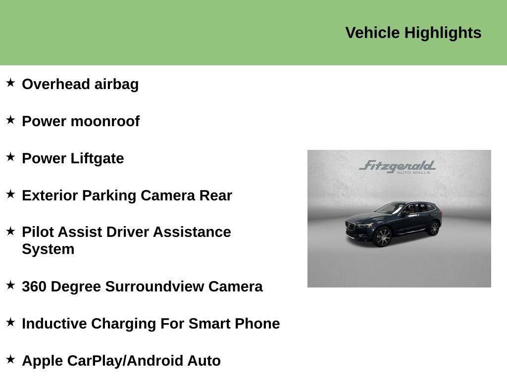 Used 2021 Volvo XC60 T5 Inscription w/ Advanced Package AWD/4WD image 10