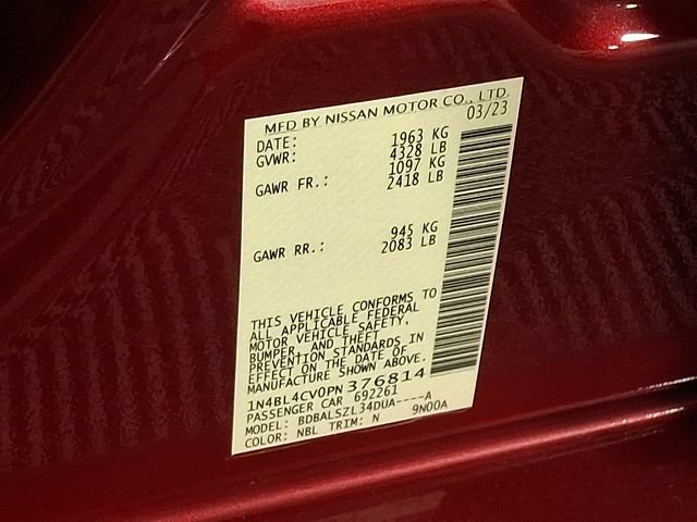 Used 2023 Nissan Altima 2.5 SR FWD image 26