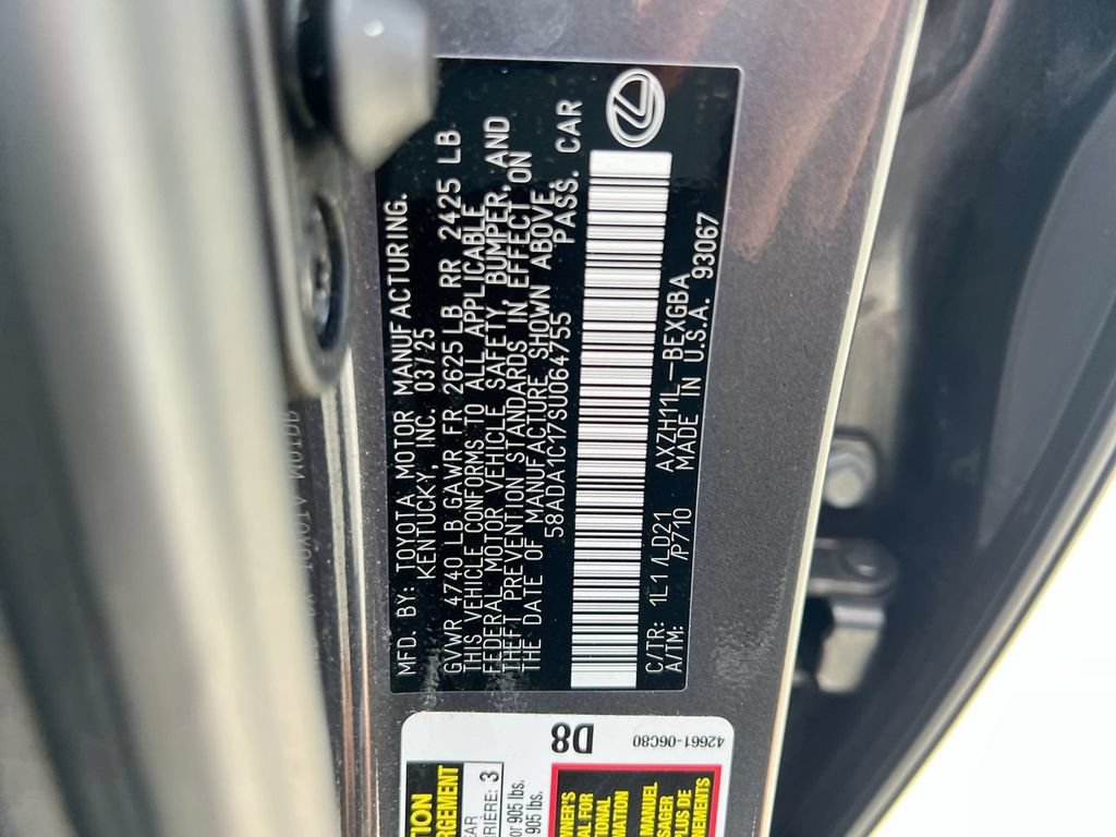 Certified 2025 Lexus ES 300h w/ Premium Package FWD image 22