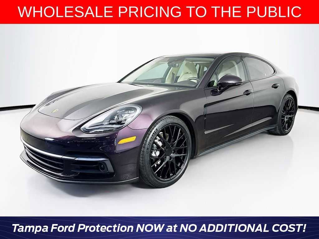 Used 2020 Porsche Panamera 4 AWD/4WD image 1