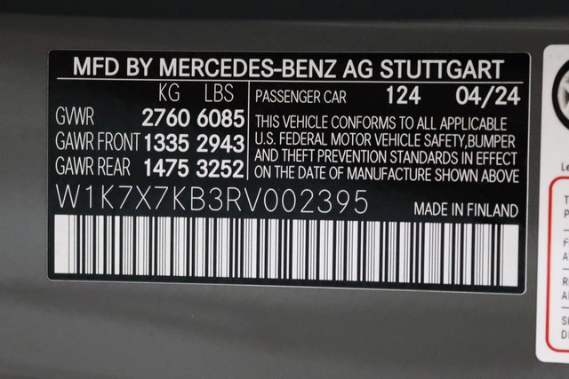 Used 2024 Mercedes-Benz AMG GT 63 S w/ AMG Aerodynamics Package image 36