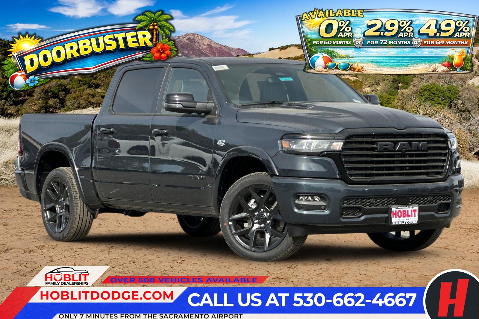 New 2026 RAM 1500 Laramie w/ Night Edition AWD/4WD image 1