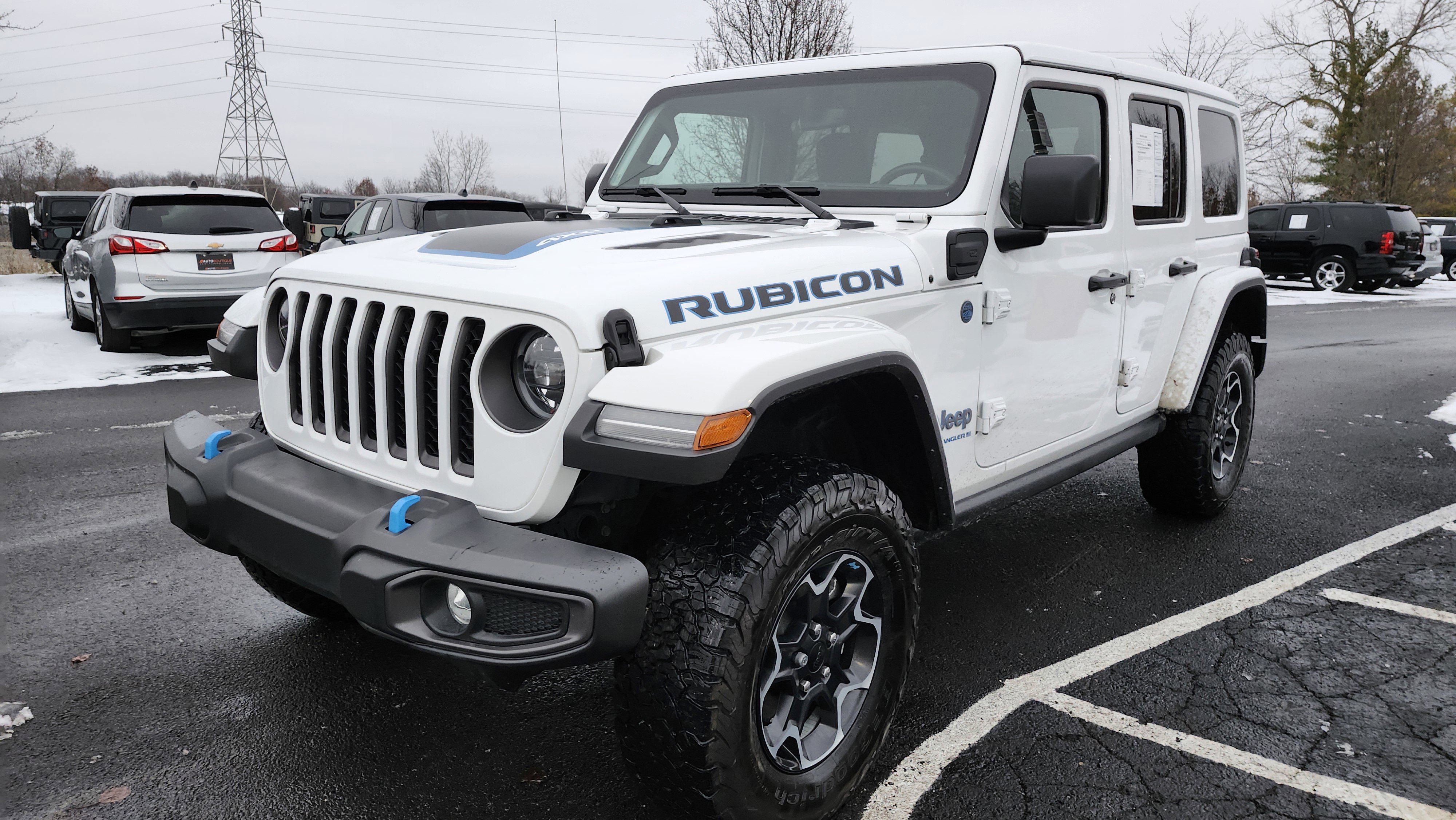Used 2023 Jeep Wrangler Unlimited Rubicon 4xe w/ Cold Weather Group image 14