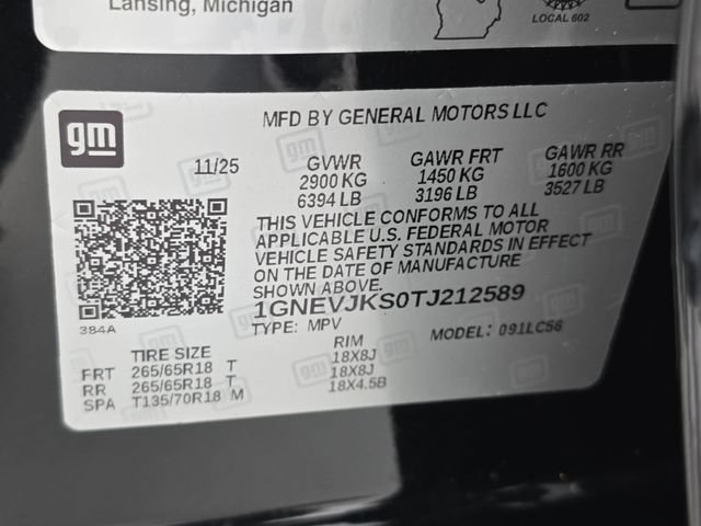 Used 2026 Chevrolet Traverse Z71 w/ Driver Confidence Package AWD/4WD image 37
