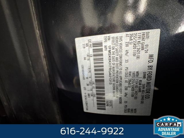 Used 2024 Ford Explorer ST-Line w/ Class IV Trailer Tow Package AWD/4WD image 27