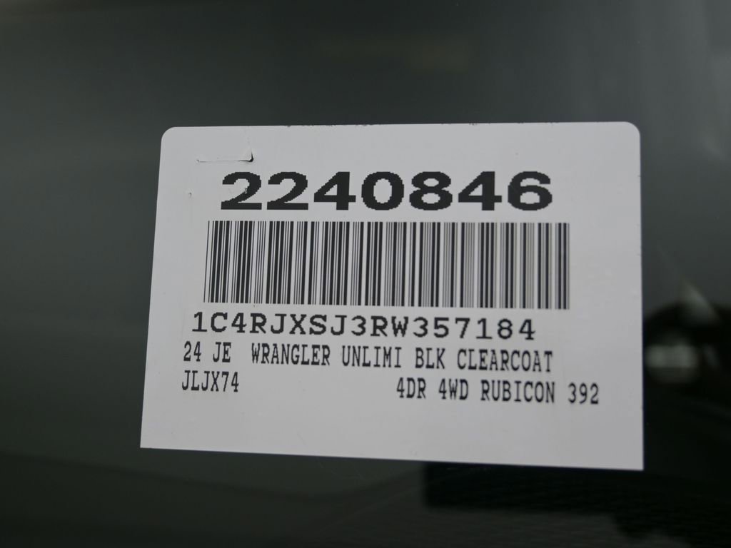 New 2024 Jeep Wrangler Unlimited Rubicon 392 image 11