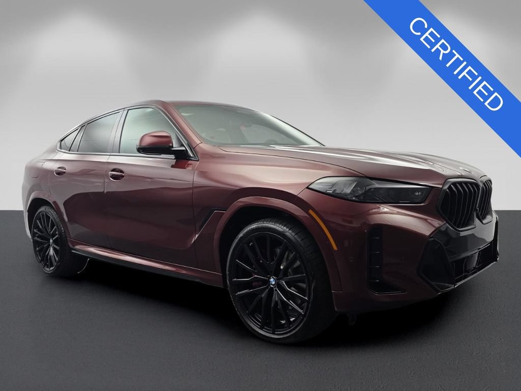 Certified 2025 BMW X6 xDrive40i w/ Executive Package AWD/4WD image 1