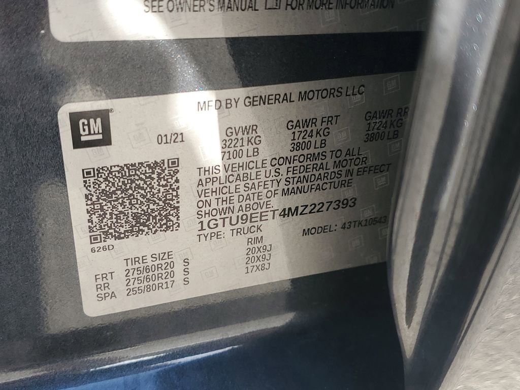 Used 2021 GMC Sierra 1500 AT4 w/ AT4 Value Package image 30