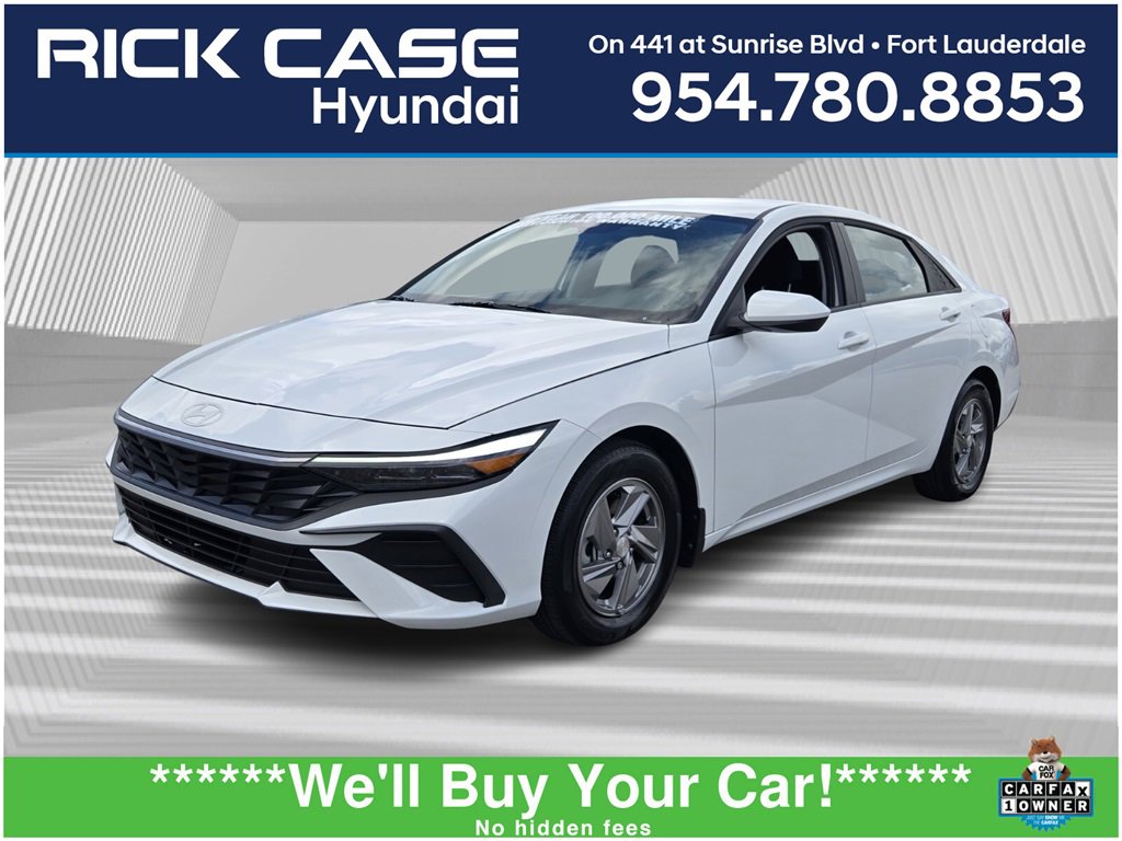 Certified 2025 Hyundai Elantra SE