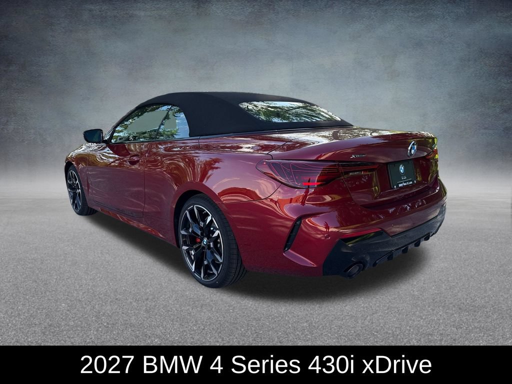 New 2027 BMW 430i xDrive Convertible w/ M Sport Package AWD/4WD image 3