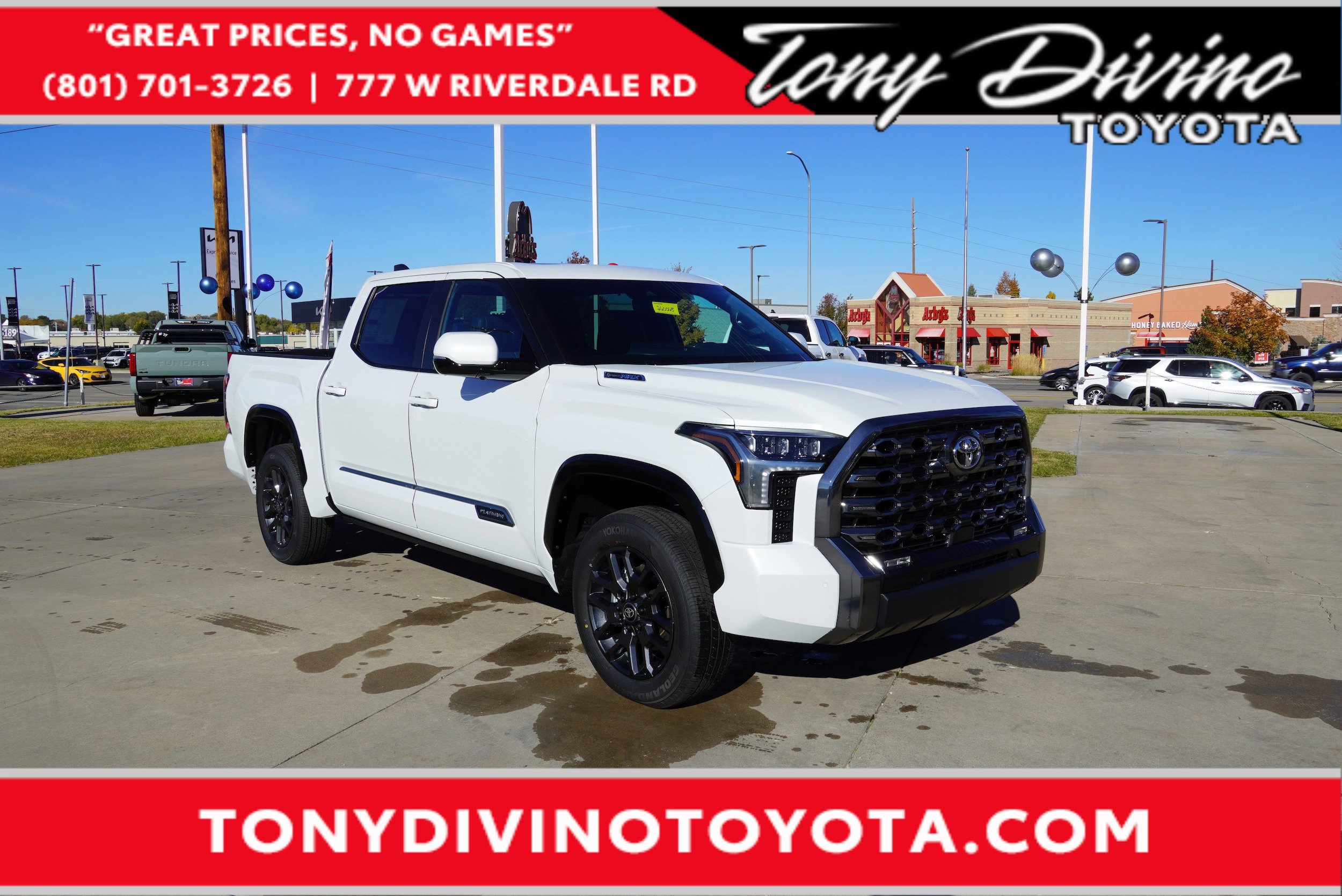 New 2026 Toyota Tundra Platinum w/ Tow Tech Package