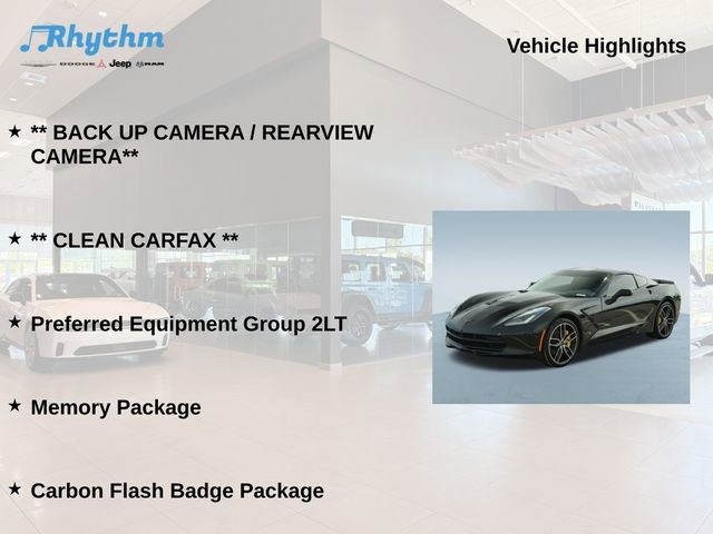 Used 2015 Chevrolet Corvette Stingray Coupe w/ 2LT Preferred Equipment Group RWD image 5