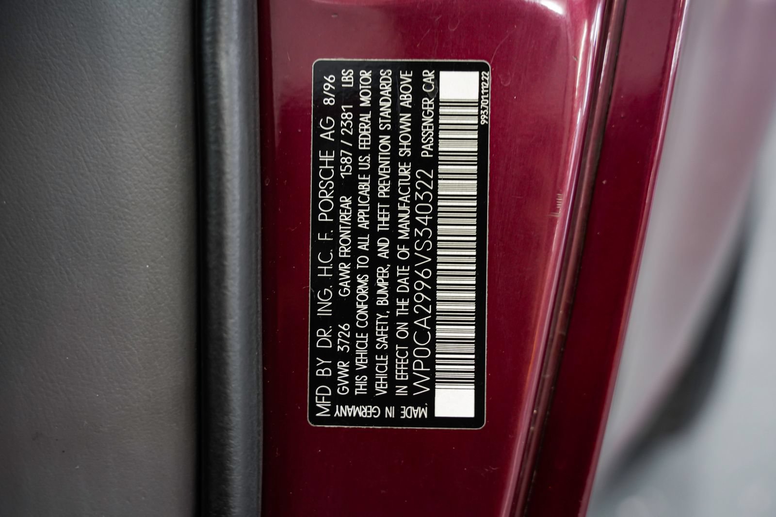 Used 1997 Porsche 911 Carrera RWD image 47