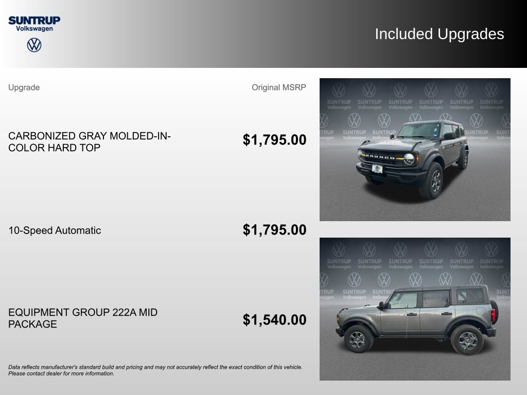 Used 2025 Ford Bronco Big Bend AWD/4WD image 2