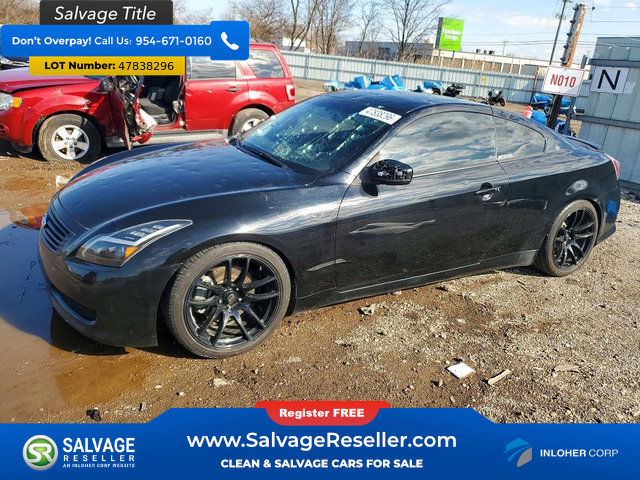 Used 2009 INFINITI G37 x Coupe w/ Premium Pkg AWD/4WD image 1