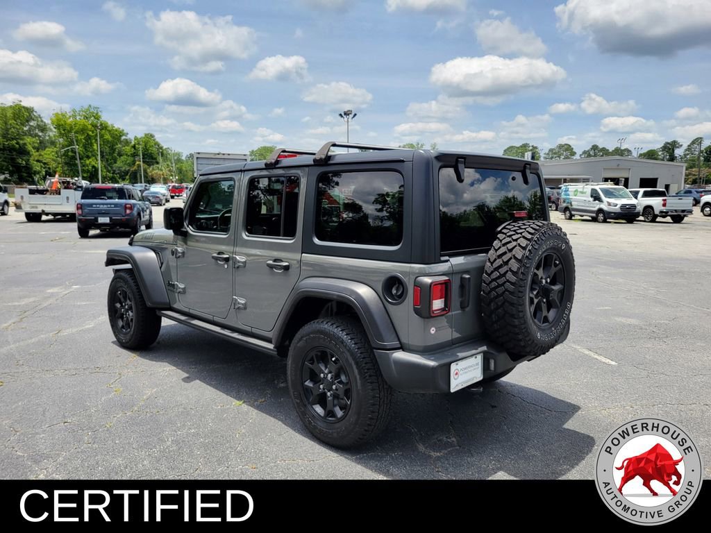 Used 2021 Jeep Wrangler Unlimited Sport AWD/4WD image 4