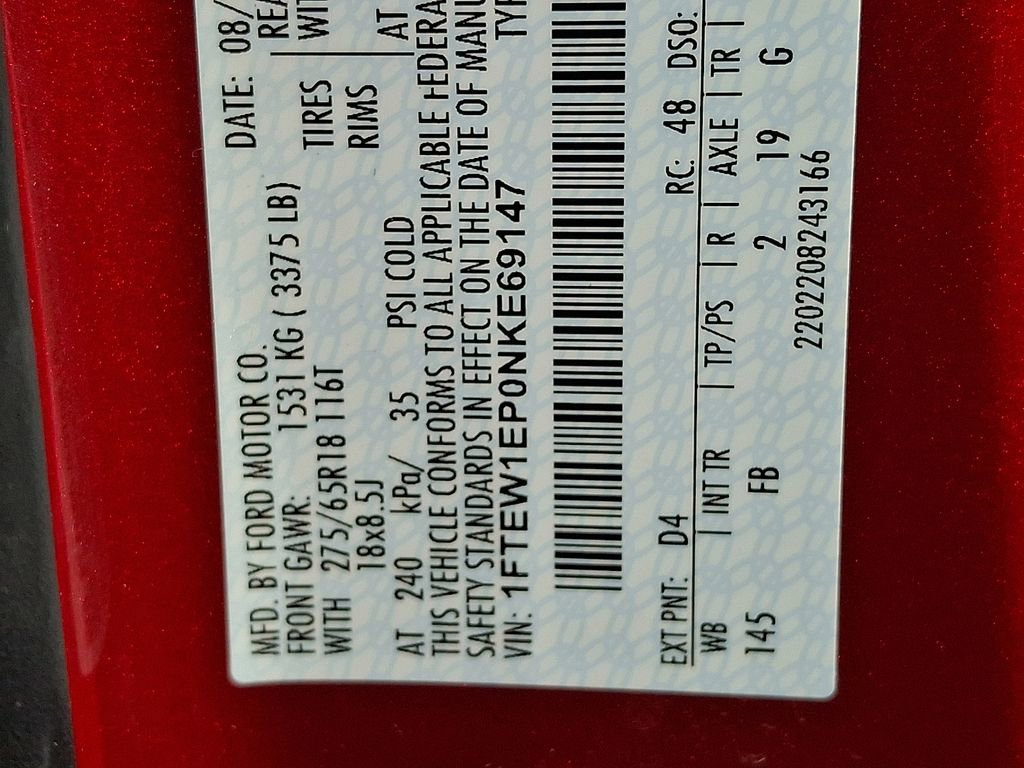 Used 2022 Ford F150 XLT w/ Equipment Group 302A High AWD/4WD image 27