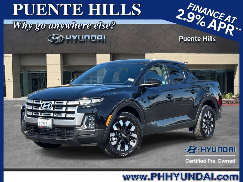 Certified 2025 Hyundai Santa Cruz SE